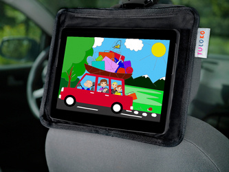 BEZPIECZNY UCHWYT NA TABLET / czarny